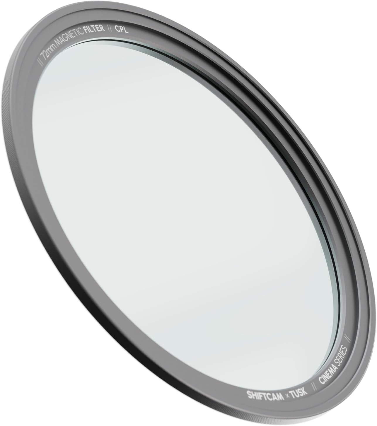 ShiftCam 72mm Magnetic CPL Filter – Rotating Polarizer for Glare & Reflection Control –Richer Color & Clearer Detail – Pro Photo & Video for iPhone & Android – Compaitble with LensUltra