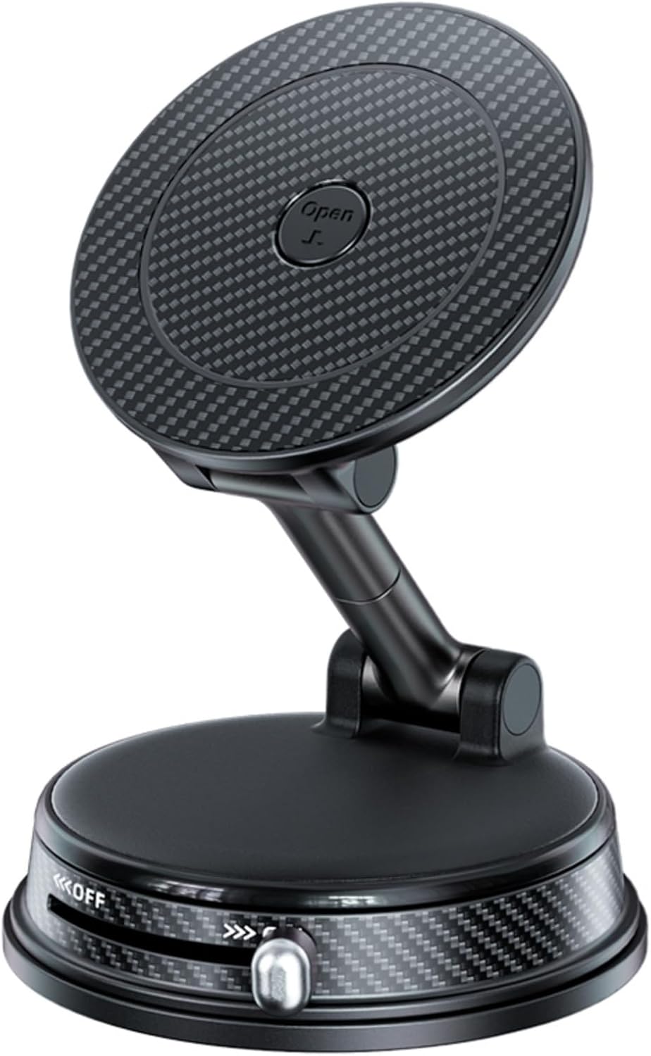 MagSafe Car Mount with Aroma Diffuser, 2-in-1 Magnetic Phone Holder for Car Dashboard, Strong Suction, 360° View, Compatible with iPhone 17/16/15/14/13/12 & All Phones (Black)