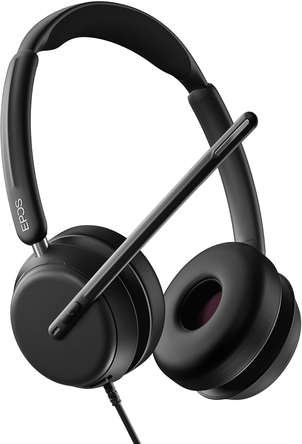 EPOS IMPACT 860 Dual-Sided Wired USB C and USB A Headset for PC with Noise-Canceling Mic, Super Wideband Audio, High-Performance Sound, Comfortable Fit for Business Calls & Office Use, Multi Compatibl