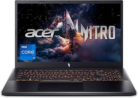 acer Nitro V Gaming Laptop | Intel Core i7-13620H Processor | NVIDIA GeForce RTX 4050 Laptop GPU | 15.6
