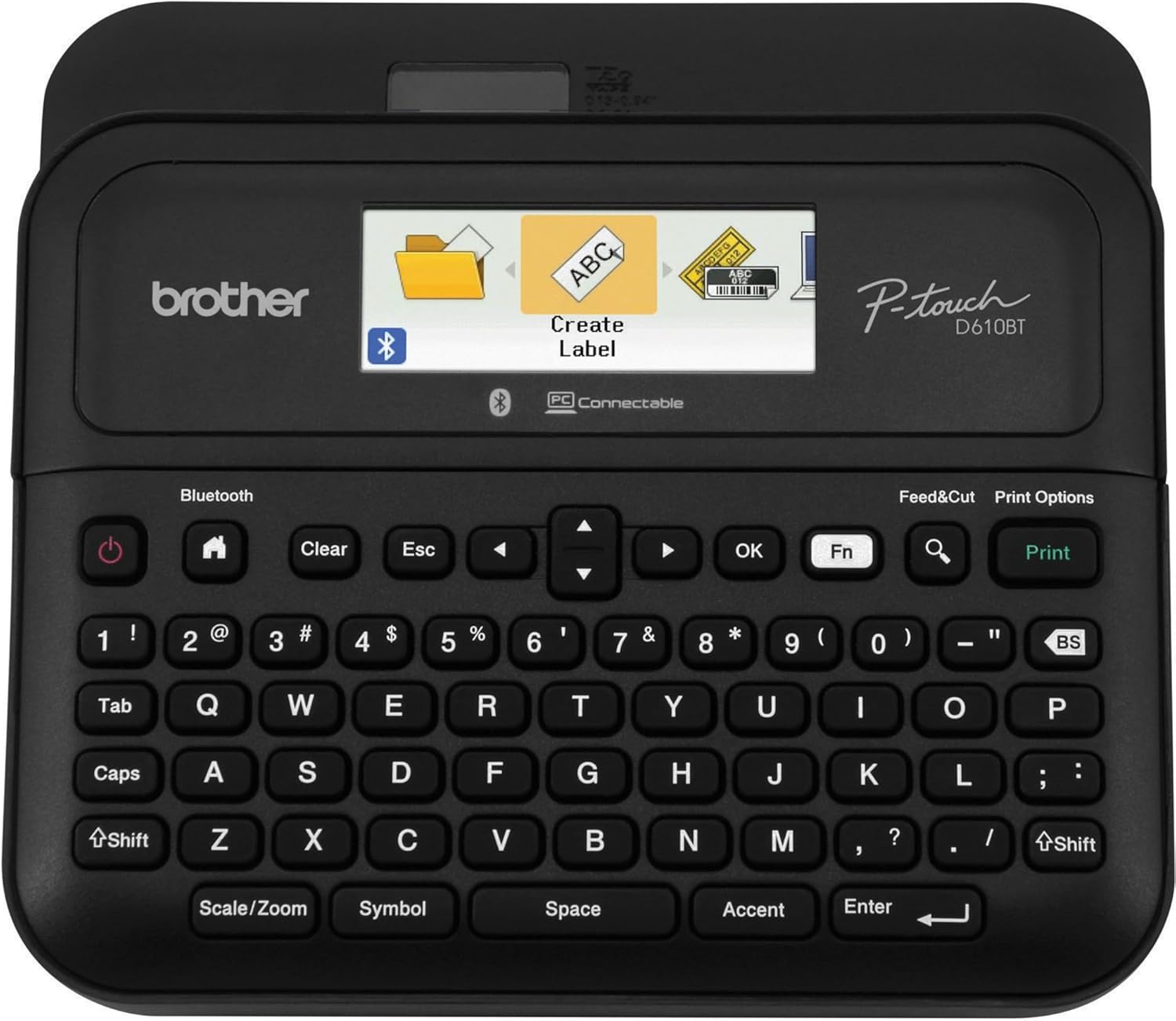Brother® P-touch PT-D610BT Business Professional Connected Label Maker With Bluetooth®