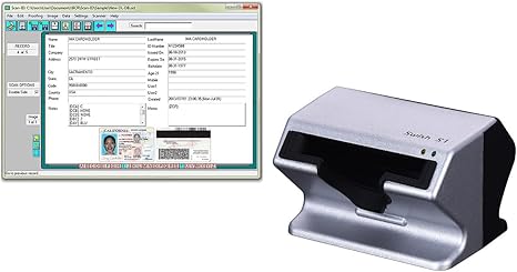 Swish S1 Medical Insurance Card and Photo ID Scanner (w/Scan-ID LITE for Windows)