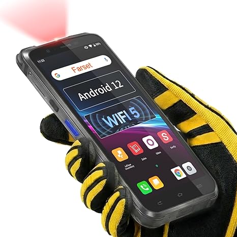 FARSET F20X PDA Barcode Scanner for Android 12, Handheld Mobile Computer with HW-N6603 Scan Engine, IP67 for Inventory, Warehouse, Logistics,2026