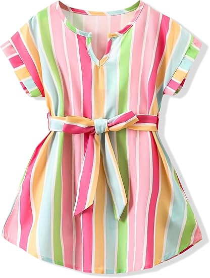 Kid Toddler Girl Clothes Summer Short Sleeve Figure Graphic Tee Shirt + Shorts Summer Outfits Set