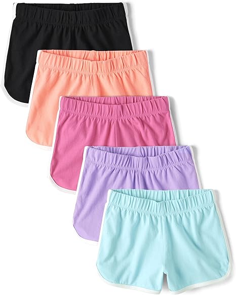 The Children's Place Girls' Knit Dolphin Shorts