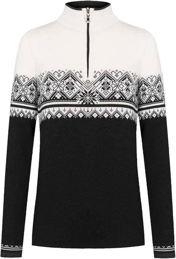 Dale of Norway Moritz Women’s Sweater - 100% Merino Wool Sweater for Women - Women’s Pullover Sweaters - Ladies Sweater