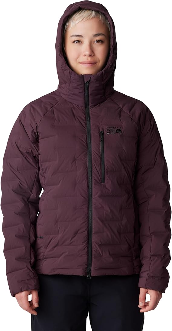 Mountain Hardwear Women's StretchDown Hoody for Hiking, Backpacking, Camping, and Everyday Wear | Insulated and Durable