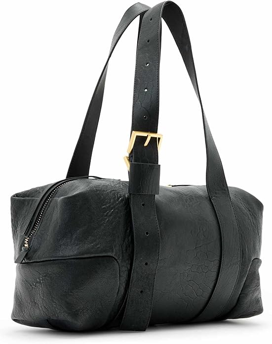AllSaints Ares Grain Shldr Bag W493XD Black One Size
